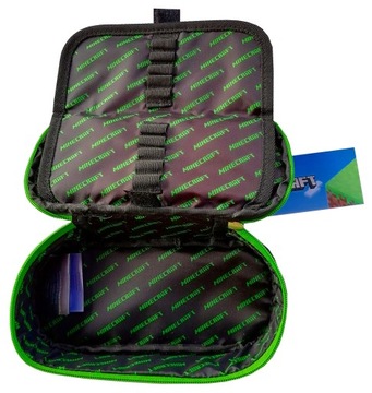 Пенал Minecraft с несколькими персонажами