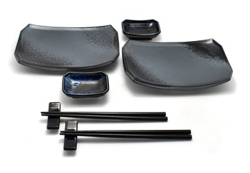 Komplet do sushi dla 2 osób - Cobalt Black