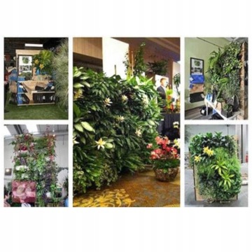 ЦВЕТНИК ТРАВБАР ПОДВЕСНОЙ ГОРШОК ДЛЯ СЕМЕН ТРАВ ВЕРТИКАЛЬНЫЙ САД БАЛКОН