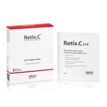 RETIX C EYE Nanostrukturalna maska w płacie na skórę okolicy oczu 1x6ml