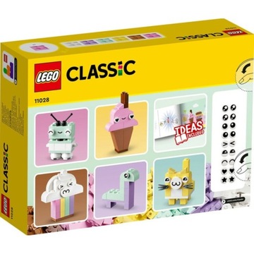 LEGO Classic 11028 Творческая игра в пастельных тонах.