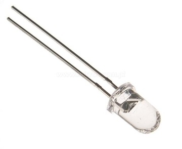 DIODY LED 5mm EFEKT ŚWIECY POMARAŃCZOWA