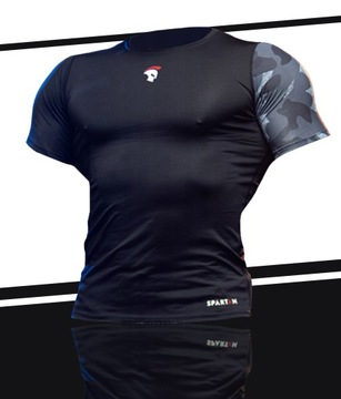 КОСТЮМ РАШГАРД БРЮКИ ТЕРМОАКТИВНЫЕ ШОРТЫ ТРЕНИРОВОЧНЫЙ МУЖСКОЙ КОМПЛЕКТ L