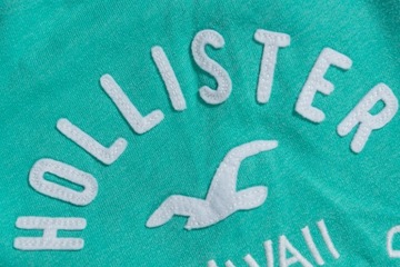 HOLLISTER SPODNIE DRESOWE BAWEŁNIANE r. M