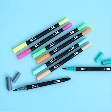 МАРКЕРЫ, АКРИЛОВЫЕ РУЧКИ, НАПРАВЛЯЮЩИЕ ДЛЯ РАСКРАСКИ ОДЕЖДЫ, 0,4ММ, 100ШТ.