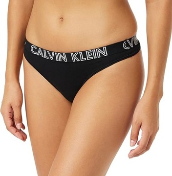 Calvin Klein Thong Stringi Damskie Czarne S
