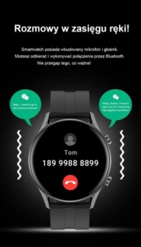 SMARTWATCH Мужские часы Фитнес FB SMS-звонки