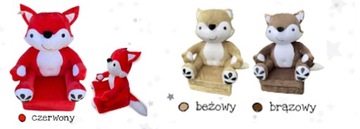 СКЛАДНОЕ СИДЕНИЕ ДЛЯ ДЕТЕЙ ДЕТСКИЙ ПЛЮШЕВЫЙ СТУЛ POFFLE *ШИРОКИЙ ВЫБОР*