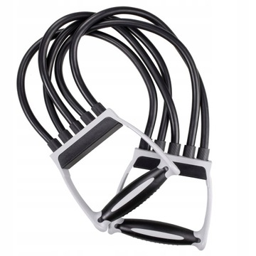 РЕЗИНОВЫЙ ЭСПАНДЕР ДЛЯ ТРЕНИРОВАНИЙ С 5 ПРУЖИНАМИ ЭПАНДЕРА