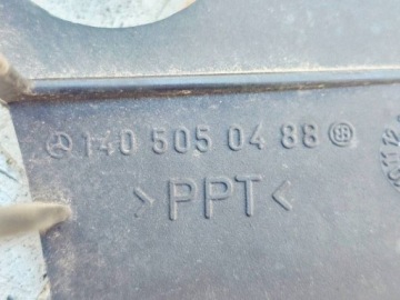 Radiatoriaus oro kreiptuvas MERCEDES-BENZ S Coupe (C140) 1405050488 5.0L – nuotrauka 6