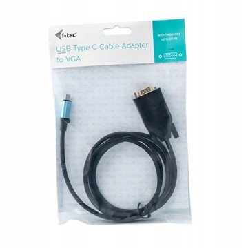 Адаптер I-TEC USB-C 3.1 на VGA Full HD / 60 Гц W-wa