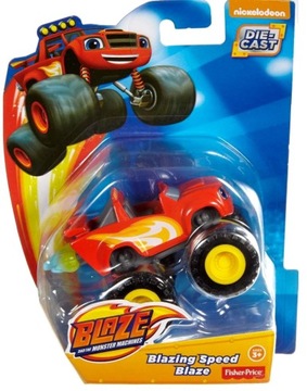 FRISHER PRICE BLAZE Z PŁOMIENIAMI BLAZE MEGA MASZYNY !!!