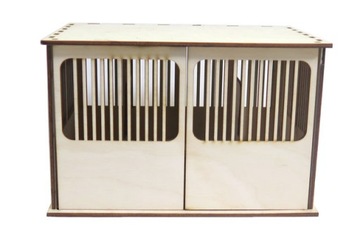 КОНЮШНЯ ИЗ ФАНЕРЫ ДЛЯ ФИГУР ЛОШАДЕЙ KQ61