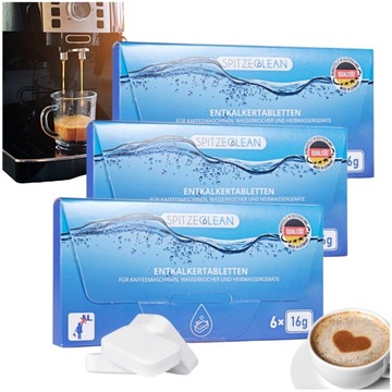 18szt ODKAMIENIACZ DO SIEMENS EQ3 EQ5 EQ6 EQ7 EQ8 ZESTAW 3x6 Spitze Clean