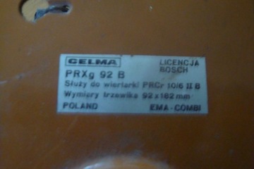PRZYSTAWKA DO WIERTARKI CELMA UŻYWANA