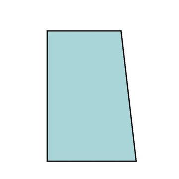 SZYBA BOCZNA DRZWI LEWA PRAWA JCB 2CX 2DX 210-212S (0574)