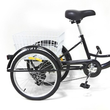 20-дюймовый взрослый велосипед для взрослых, черный