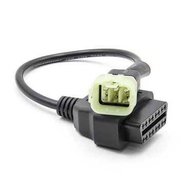 Adapter z OBD2 na wtyk KTM 6 pin do motocykli