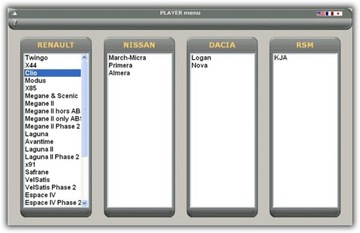 Интерфейс DDT2000+ RENAULT, DACIA, NISSAN |96-2007