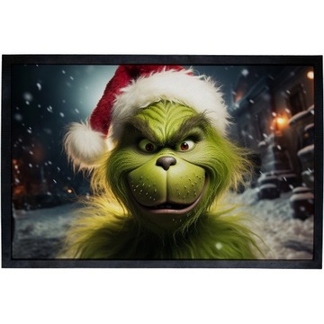 Wycieraczka Mata Uniwersalna 40x60 cm Grinch Rudolf Bałwan Świąteczne Wzory