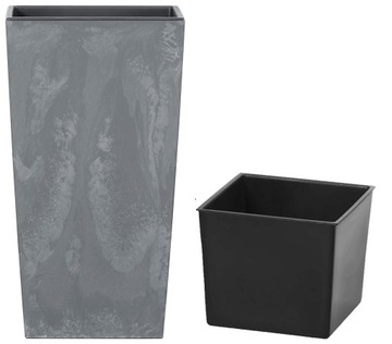 Doniczka Urbi Square Effect DURS225E - Marengo