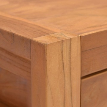 vidaXL Подставка под телевизор 120x40x45 см Массив тикового дерева