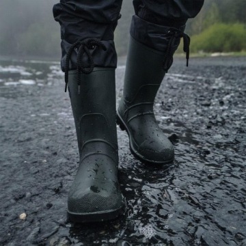 Утепленные мужские веллингтоны Kamik Forester зеленые 46 Eu