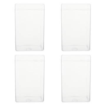 4 шт. прозора акрилова контейнер на декорації