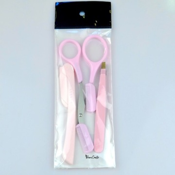 НАБОР ДЛЯ СТИЛЬКИ БРОВЕЙ, НОЖНИЦЫ, ТРИМЕР, ДВАЖДЫ