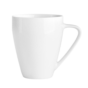 Kubek do kawy i herbaty klasyczna porcelana MariaPaula Biała 350 ml