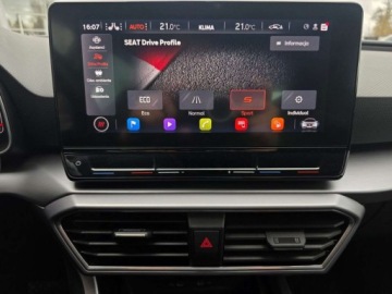 Seat Leon IV 2021 Seat Leon 1.5TSI 150KM FR FV23 DSG Full LED Navi System Pakiet wspomagania, zdjęcie 17