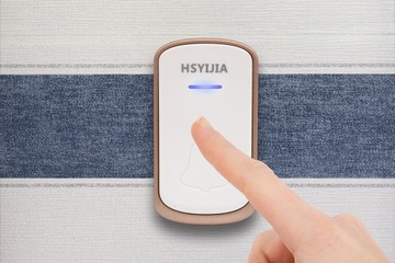 БЕСПРОВОДНОЙ ДВЕРНОЙ ЗВОНОК. ВОДОНЕПРОНИЦАЕМЫЙ ДВОЙНОЙ СВЕТ + ЗВУКОВОЙ ПРИЕМНИК