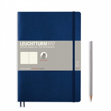 Notatnik Leuchtturm1917 Composition B5, Kropki, Granatowy