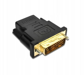АДАПТЕР DVI to HDMI TRANSAPTER FullHD GOLD
