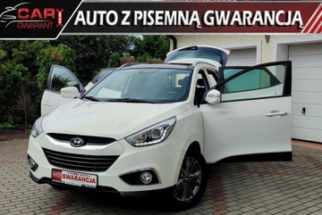 Hyundai ix35 SUV Facelifting 1.7 CRDi 115KM 2014 Hyundai ix35 PREMIUM Navi Kamera Cofania Pol Skora OPLACONY 1.7 Diesel
