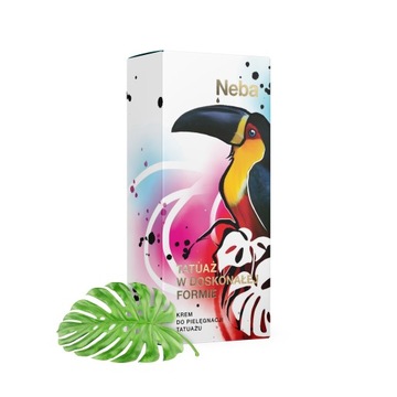 NATURALNY KREM do regeneracji gojenia pielęgnacji TATUAŻU NEBA 50 ml POLSKI