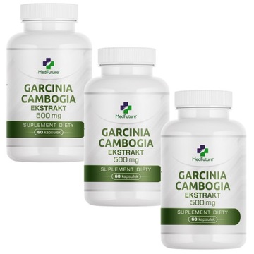 Garcinia Cambogia ekstrakt 60% HCA odchudzanie