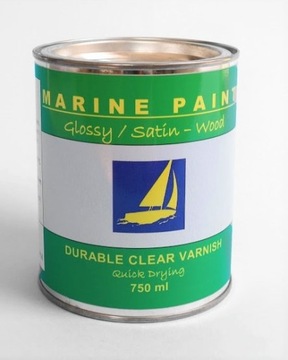 MARINE PAINT LAKIER 1-SKŁ BEZBARWNY POŁYSK 0,75L