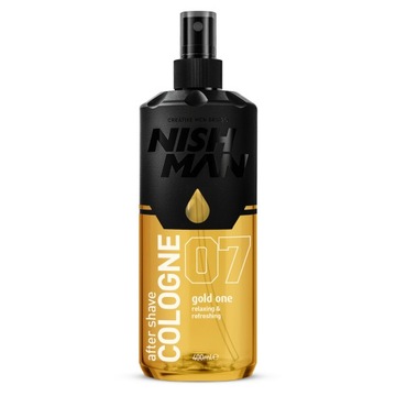 Woda kolońska po goleniu Nishman Gold One N7 400ml