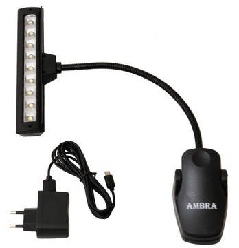 LAMPKA LED NA PULPIT DO NUT + ZASILACZ AMBRA SLL-01