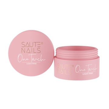 Гель для наращивания ногтей SAUTE NAILS ONE TOUCH LIGHT PINK 30г