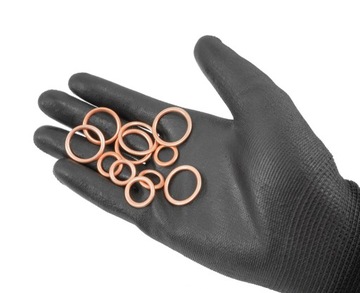 НАДУВАННЫЕ МЕДНЫЕ ШАЙБЫ НАБОР МЕДНЫХ ШАЙБ MIX COPPER 95 EL