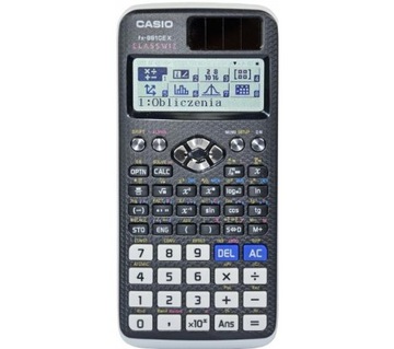 МЕНЮ КАЛЬКУЛЯТОРА CASIO FX-991CEX PL РАСЧЕТНЫЙ ЛИСТ
