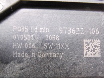 MOTOREK OKNO 1K0959704P VW PASSAT B6 PRAVÝ ZADNÍ EVROPA ORIGINÁLNÍ