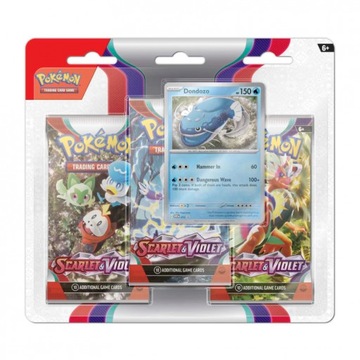 Scarlet & Violet 3-Pack Blister Dondozo