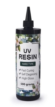 ŻYWICA UV KRYSTALICZNA TWARDA RESIN BIŻUTERIA MODELARSTWO z PL 500 g