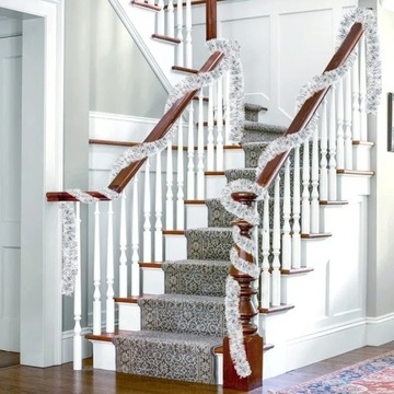 РОЖДЕСТВЕНСКАЯ ГИРЛЯНДА УКРАШЕНИЕ РОЖДЕСТВЕНСКОЙ ЕЛКИ УКРАШЕНИЕ ТОЛЩАЯ ЦЕПЬ 1,8 м