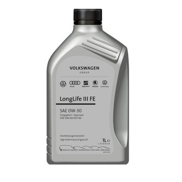 Oryginalny Olej VW LongLife III 0W30 504.00/507.00