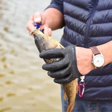 НЕСКОЛЬЗЯЩИЕ ПЕРЧАТКИ ДЛЯ РЫБАЛКИ, СЪЕМНЫЙ КОМПЛЕКТ