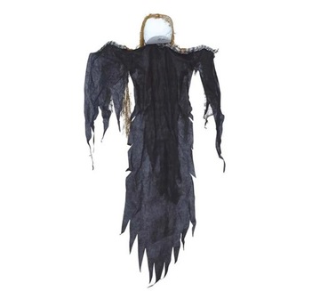 Dekoracja Halloween Czaszka z rogami 20cm